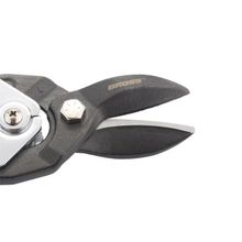 Ножницы по металлу"PIRANHA"усиленные,255 мм,прямой рез,сталь-СrMo,двухкомпонентные рукоятки Gross 78347