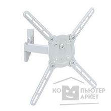 Kromax Кронштейн  ATLANTIS-15 white Наклонно-поворотный для LED TV 22"-65", 4 ст. свободы, VESA 75 1