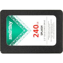 Накопитель  SSD 240 Gb SATA 6Gb s SmartBuy Splash  2    SB240GB-SPLH2-25SAT3  2.5"  TLC