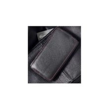 Кожаный чехол для Samsung Galaxy S scLCD (i9003) iRidium, цвет black
