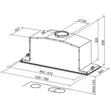 Faber (Фабер) INCA LUX GLASS EV8 X BK A70