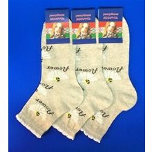 Женские носки льняные "Ромашки"