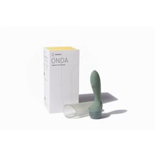 Lora DiCarlo Зеленый стимулятор точки G Onda G-Spot Massager - 19,5 см. (зеленый)