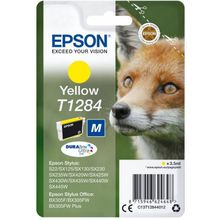 Картридж EPSON  (C13T12844012) для  S22 SX125, желтый