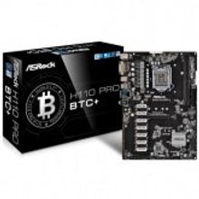 Материнская плата ASROCK H110 PRO BTC+