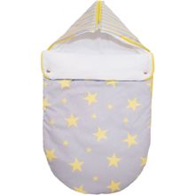 LovelyCare Конверт на выписку Солнечные звездочки весна осень + бант 100391