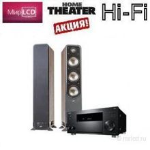 Mirlcd Polk Audio Signature 810 Brown + Onkyo TX-RZ810 Black АКЦИЯ !!!