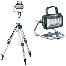 Прожектор Metabo BSA 14.4-18 LED, 1800 люмен, без ЗУ и АКБ + штатив