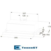 Встраиваемая вытяжка Midea MH 60P 303 GI