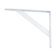 Кронштейн усиленный 300х200х30х4 мм, белый СибрТех 94046