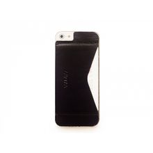 Кошелек-накладка на iPhone 5 5s и SE, черный