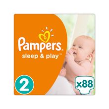 Pampers Sleep & Play Mini 2 (3 - 6 кг) 88 шт