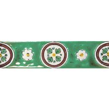 Tonalite Florence Listello Vanessa Verde 5x20 см