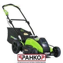 Газонокосилка аккум-ная Greenworks GD40LM45,40V, 45см. бесщеточная, без АКБ и ЗУ