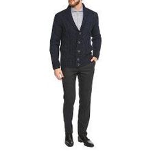 Кардиган мужской Tonino Lamborghini PISTA333, цвет синий, XL