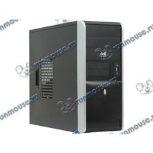 Корпус Miditower IN-WIN "EAR-007" 6115721, ATX, черно-серебр. (500Вт) [135671]