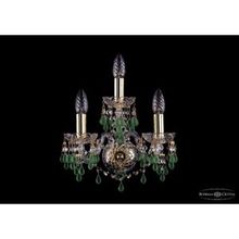 Bohemia Ivele Crystal 1410B 2+1 141 G V5001 бра (настенный светильник хрустальный)