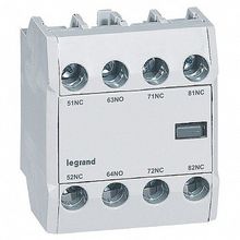 CTX³ Фронтальные вспомогательные контакты 1НО3НЗ |  код. 416856 |  Legrand
