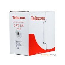 Кабель Telecom Ultra Light  UTP 2 пары кат. 5е (бухта 305м) омедненный  TUS 42040E42048E