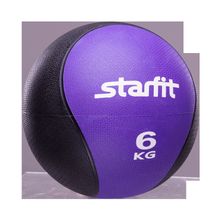 STARFIT Медбол PRO GB-702, 6 кг, фиолетовый