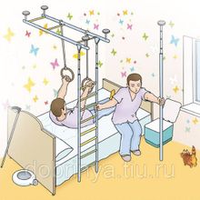Комплекс "Опора" для подъема инвалидов с кровати ОПОРА (для дома)