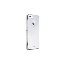 Чехол на заднюю крышку iPhone 5 PURO Metal Cover, цвет белый (IPC5METALWHI)
