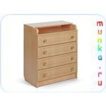 Комод Мебеком МДФ  (80 4-ящика)
