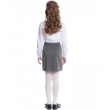 S Cool для девочки белая с рюшами Школа 2016