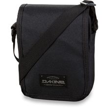 Небольшая удобная черная мужская практичная стильная уличная сумка через плечо Dakine Passport 4L 003 Black