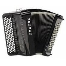 A3689 GENIUS IV 120 BK B-S Аккордеон кнопочный Hohner