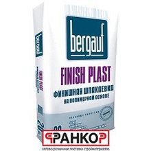 Шпатлёвка финишная полимерная Bergauf Finish Plast, (20 кг) 64 шт под