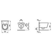 Унитаз подвесной Laufen Kartell Rimless 8.2033.6.000.000.1