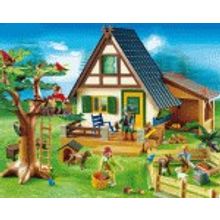 Playmobil Лесная ферма с кормушкой для молодняка