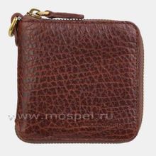 Alexander TS Кожаное портмоне PR0016 Cognac Bizon