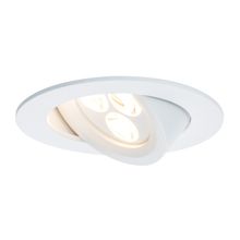 Paulmann. 92689 Комплект встраиваемых светильников Snowy schw LED 3x7,5W, белый матовый