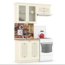 Любимый Дом Кухня Ассоль жемчуг № 02 140 см., универсальная сборка ID - 287181