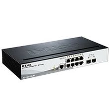 dgs-1510-10l me a1a (Коммутатор 8 портов 10 100 1000mbps + 2 1000base-x sfp) d-link