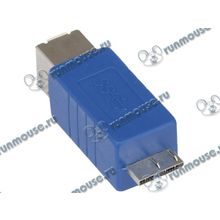 Переходник USB3.0 microB-B(F) Flextron "AU3-micBMBF-01-P1" (oem) [114708]