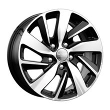 Колесные диски КиК Renault Fluence (КСr741) 6,5R16 5*114,3 ET47 d66,1 Алмаз черный [67970]