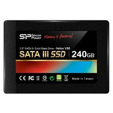 Накопитель ssd silicon power sata-iii 240gb sp240gbss3v55s25 v55 2.5" w490mb s