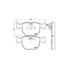 Колодки Тормозные Дисковые | Перед | Brembo арт. P06021