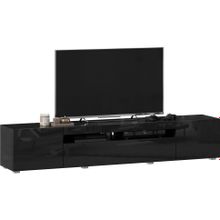 Алмаз. Любимый дом Бруклин Тумба под ТВ 2000 (Чёрный глянец)