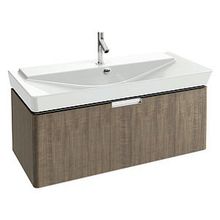 Тумба с раковиной Jacob Delafon Reve 120 дымчатая, 1 ящик