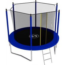 Каркасный батут SWOLLEN Lite 8 FT 244х244х238 см blue