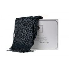 Турмалиновый шарф с шерстью