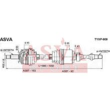 Привод В Сборе | Прав | Toyota  Camry Mcv30 24*990*26 Мм ASVA арт. TYXP909