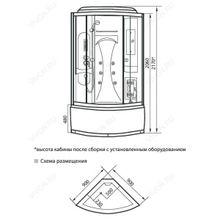 Luxus Душевая кабина Luxus 895