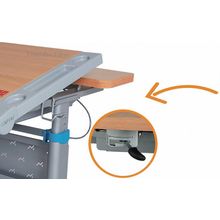 Comf-Pro с ящиком Tokyo TH-348 белый дуб серый с синим