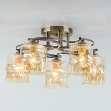 Eurosvet Потолочная люстра Eurosvet 30158 5 античная бронза ID - 91640