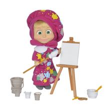 Кукла SIMBA 9302047 Маша в одежде художницы